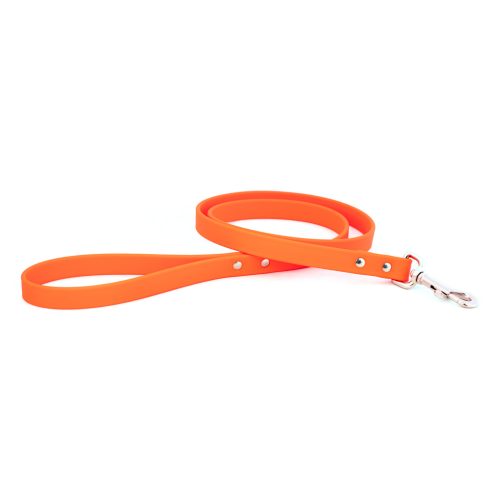 orange waterproof leash