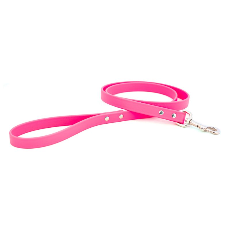 pink waterproof leash