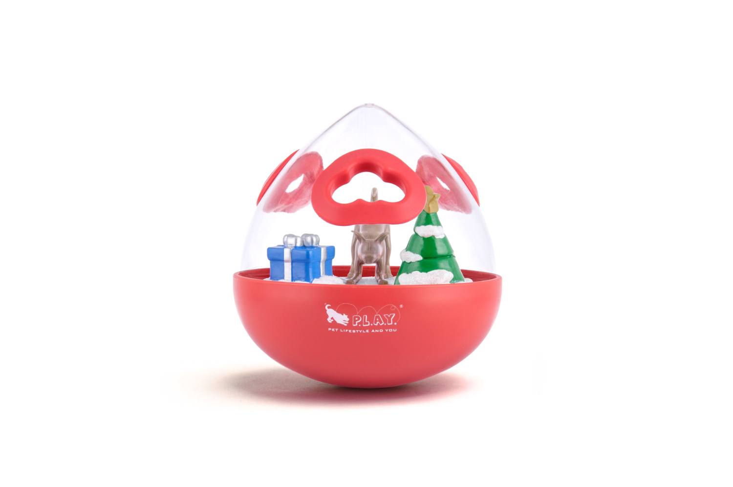 Holiday Edition Wobble Dog Toy