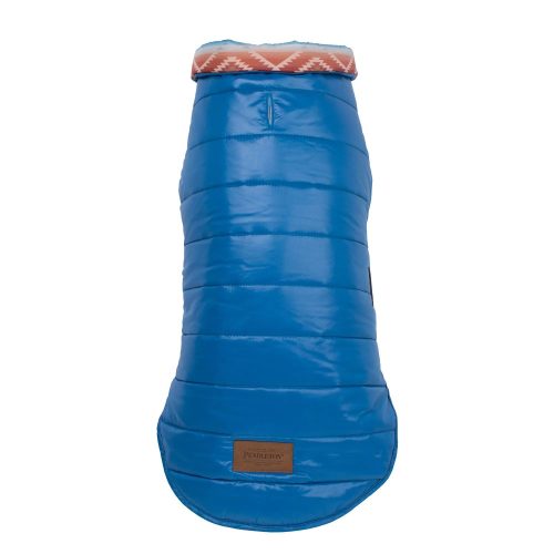 Blue Puffer Coat for dogs